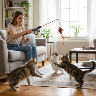 Jouet chat