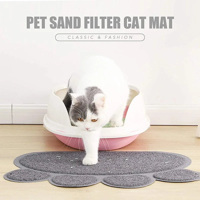 Tapis litière Chat | Anti-dispersion 95%