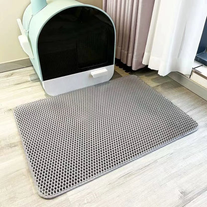 Tapis de litière pour chat Capture 95 pour retenir les grains de litière