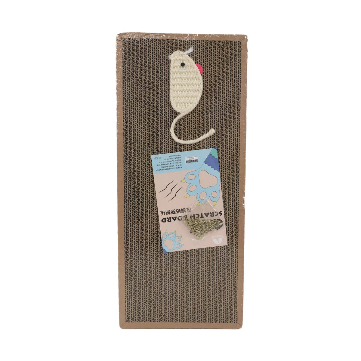 Griffoir en carton pour chat confortable pour faire ses griffes et se reposer