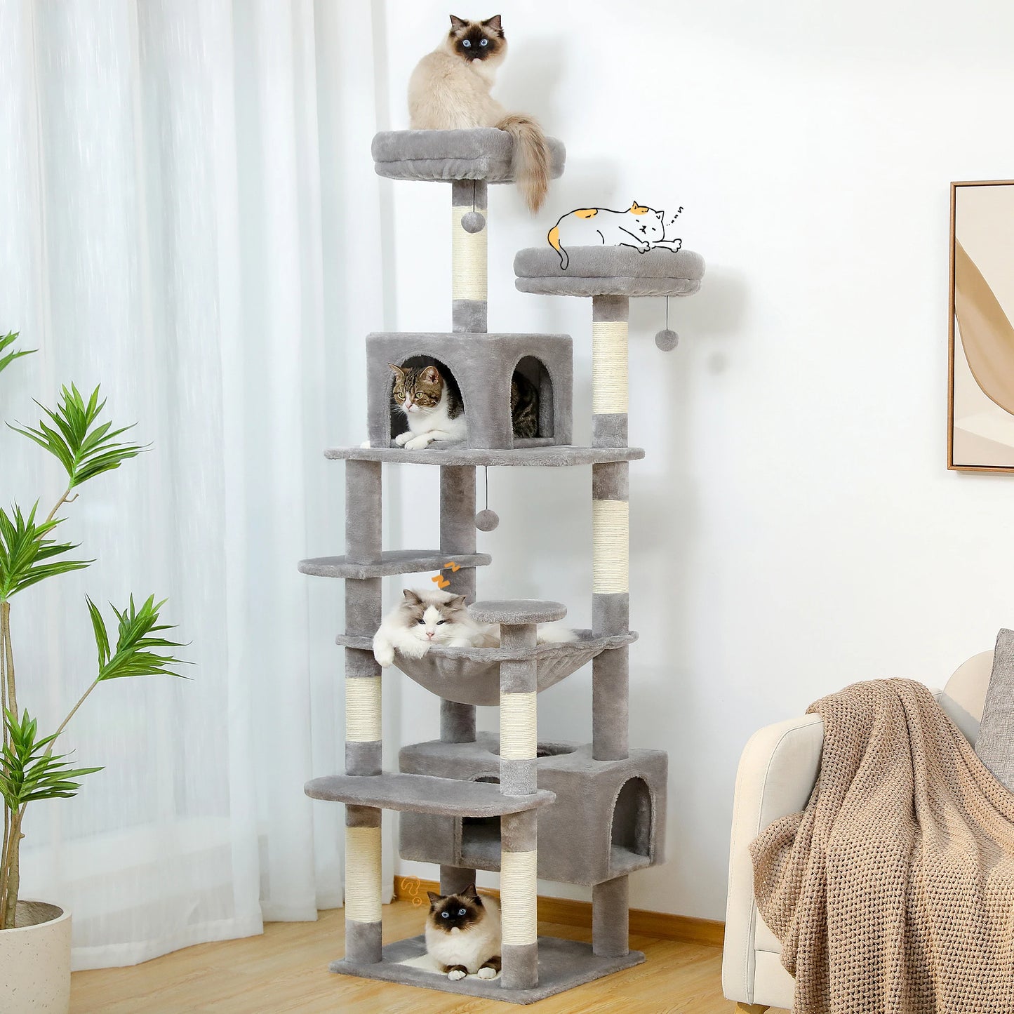 Arbre à chat | Robuste Design