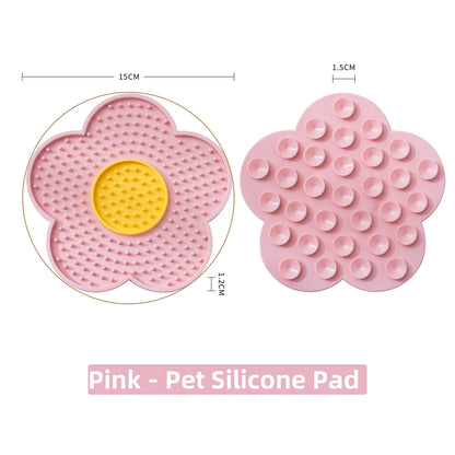 Tapis de léchage pour chat en silicone pour une dégustation apaisante