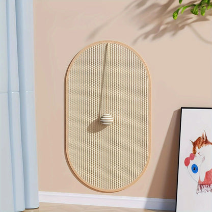 Griffoir chat mural design en sisal pour protéger les meubles