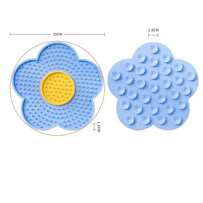 Tapis de léchage pour chat en silicone pour une dégustation apaisante