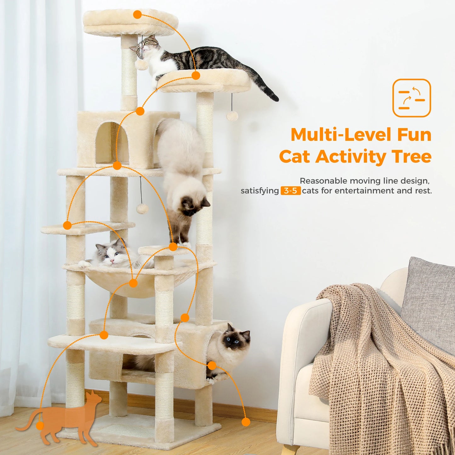 Arbre à chat | Robuste Design