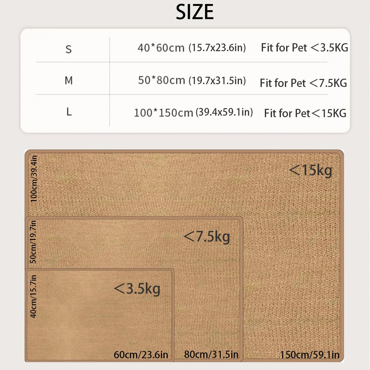 Tapis griffoir Chat | Confort Durable