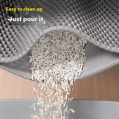 Tapis de litière pour chat Capture 95 pour retenir les grains de litière