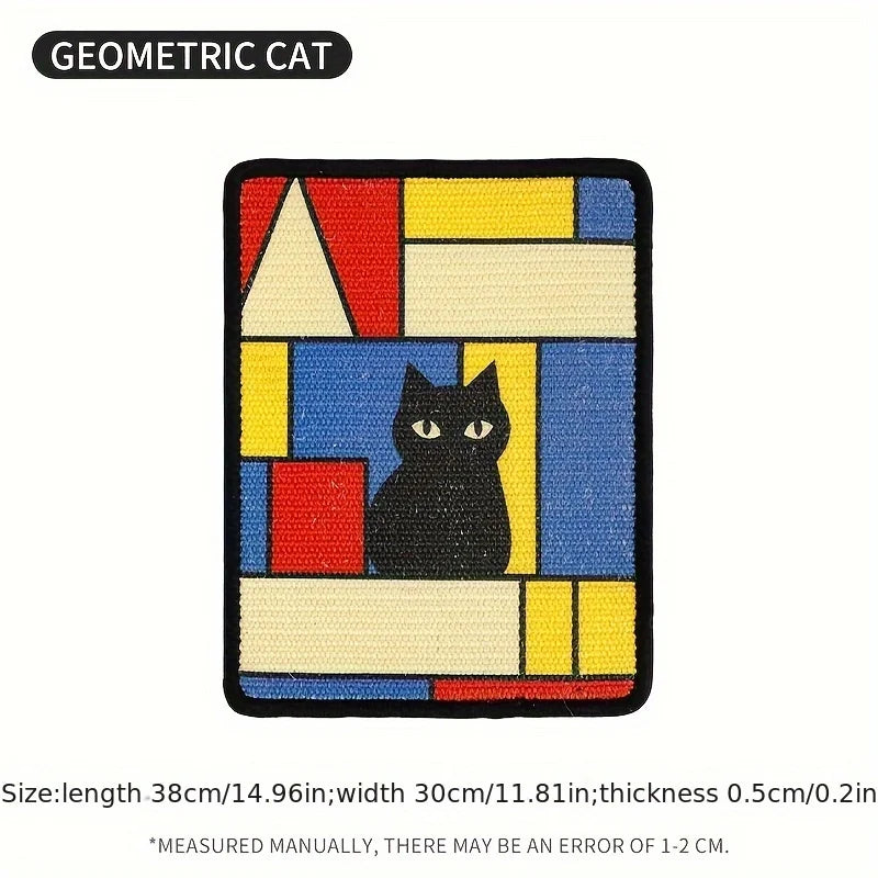 Tapis griffoir mural pour chat protecteur et durable