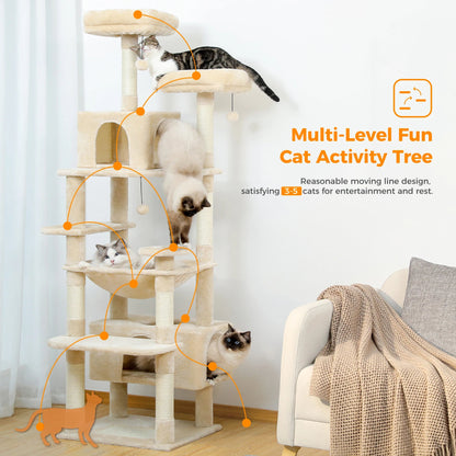 Arbre a chat robuste design