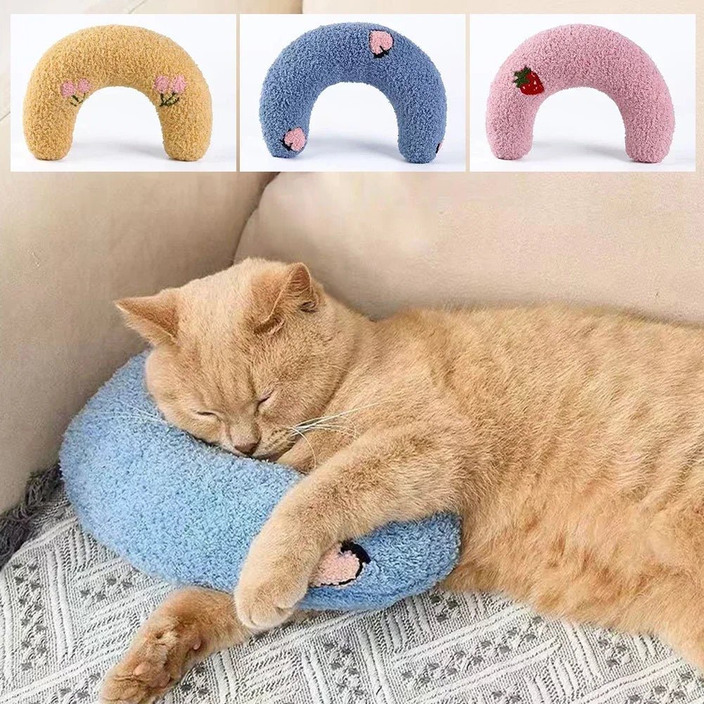Coussin chat | Douillet Coton - Le Bonheur du Chat