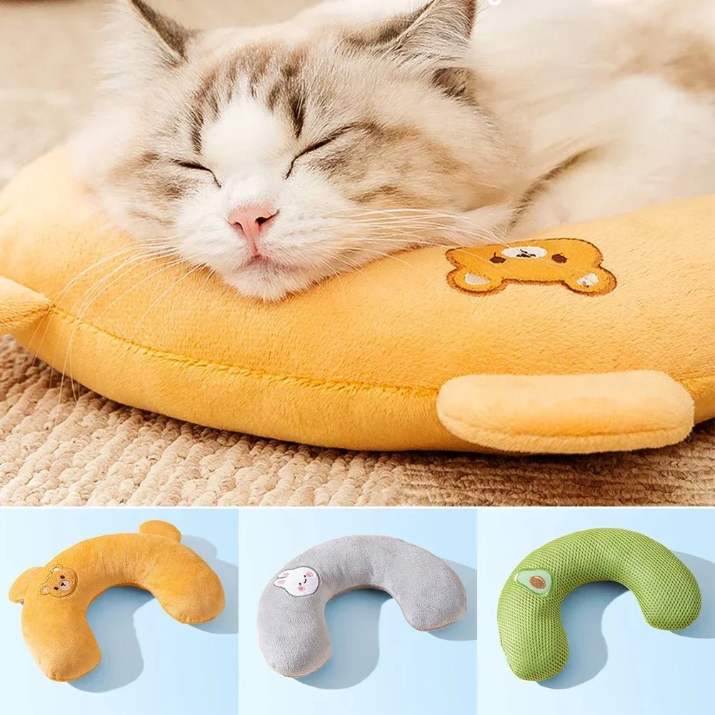 Coussin chat | Douillet Coton - Le Bonheur du Chat