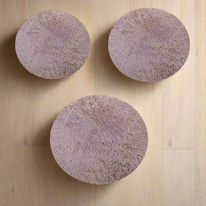 Coussin Chat - SoftPlushCatBedMat™ - Marron - Le Bonheur du Chat