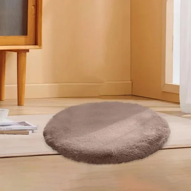 Coussin Chat - SoftPlushCatBedMat™ - Marron - Le Bonheur du Chat