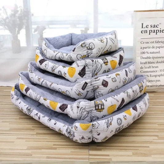 Coussin pour chat ultra-confortable vue d'ensemble