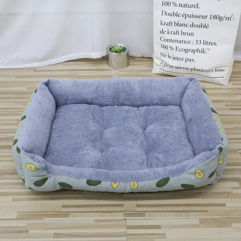 Coussin pour chat en forme de coussin plat, gros plan
