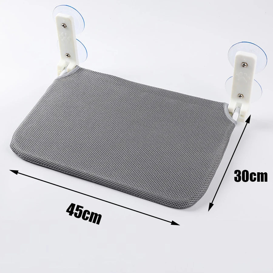 dimensions hamac fenetre pliable chat 45x30cm