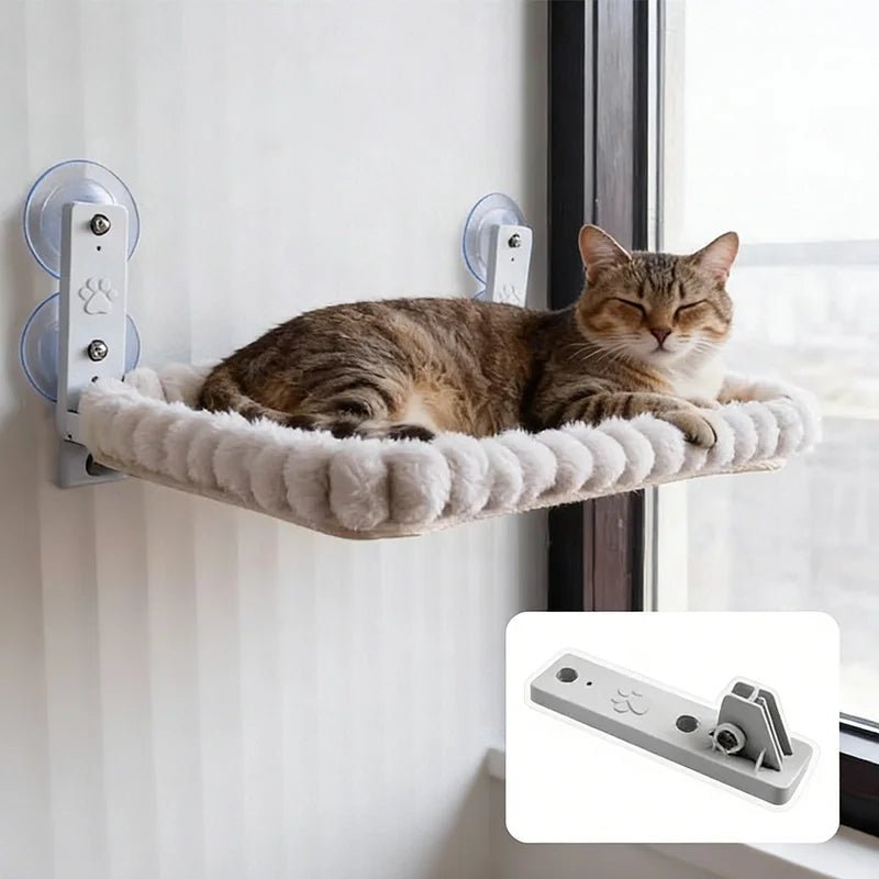 hamac pour chat fenetre | Sans Perçage - Le Bonheur du Chat