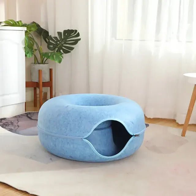 Lit pour Chat - ChatCondo™ - Bleu - Le Bonheur du Chat