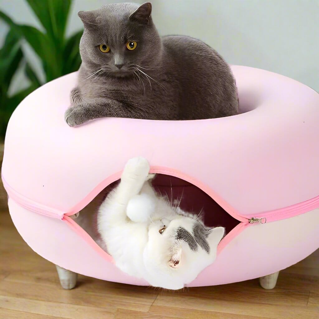 Lit pour Chat - ChatCondo™ - Rose - Le Bonheur du Chat