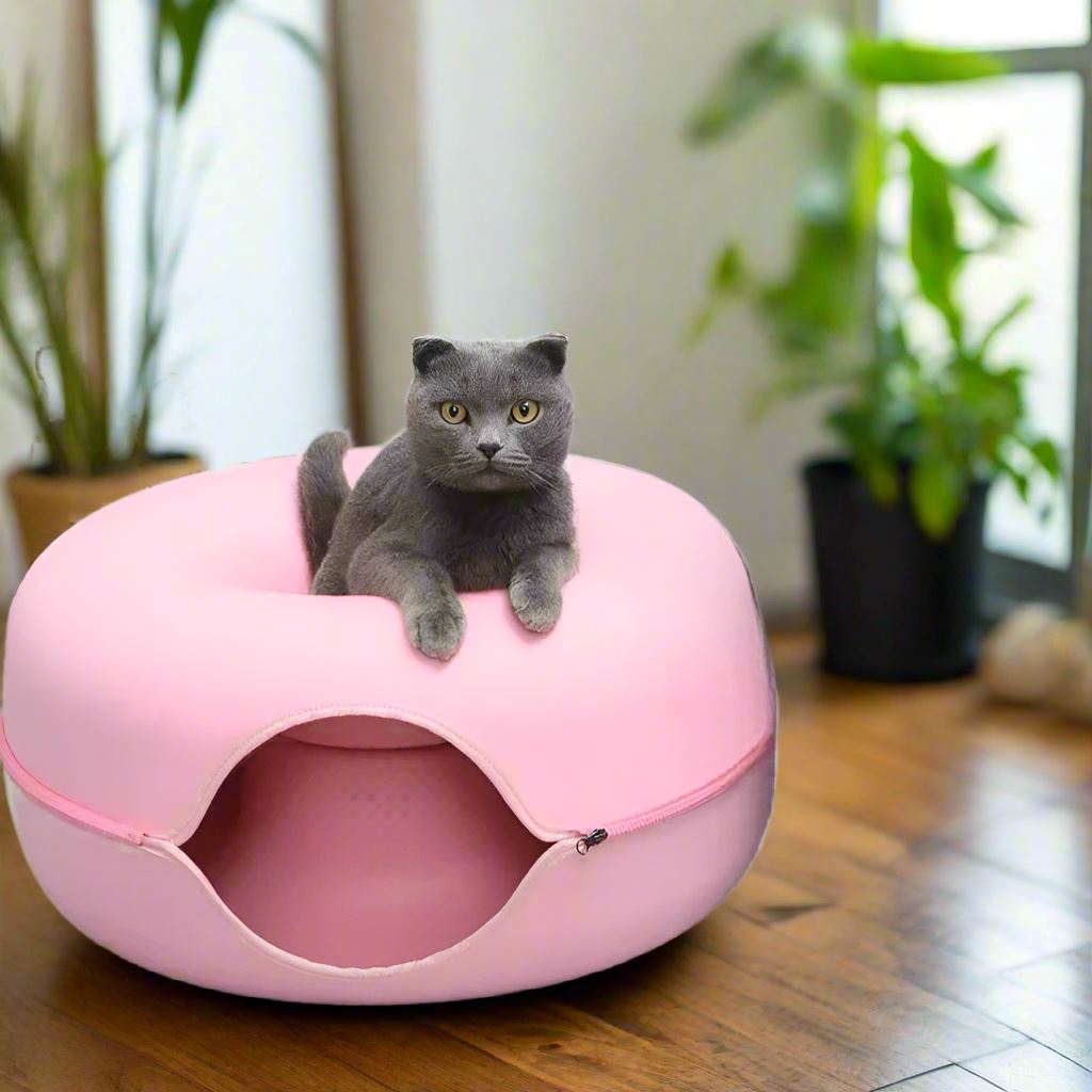 Lit pour Chat - ChatCondo™ - Rose - Le Bonheur du Chat