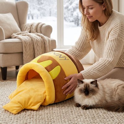Lit pour Chat | Confort Absolu - Le Bonheur du Chat
