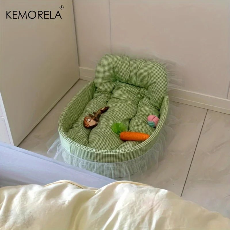 Housse lavable et amovible du lit sofa pour chat