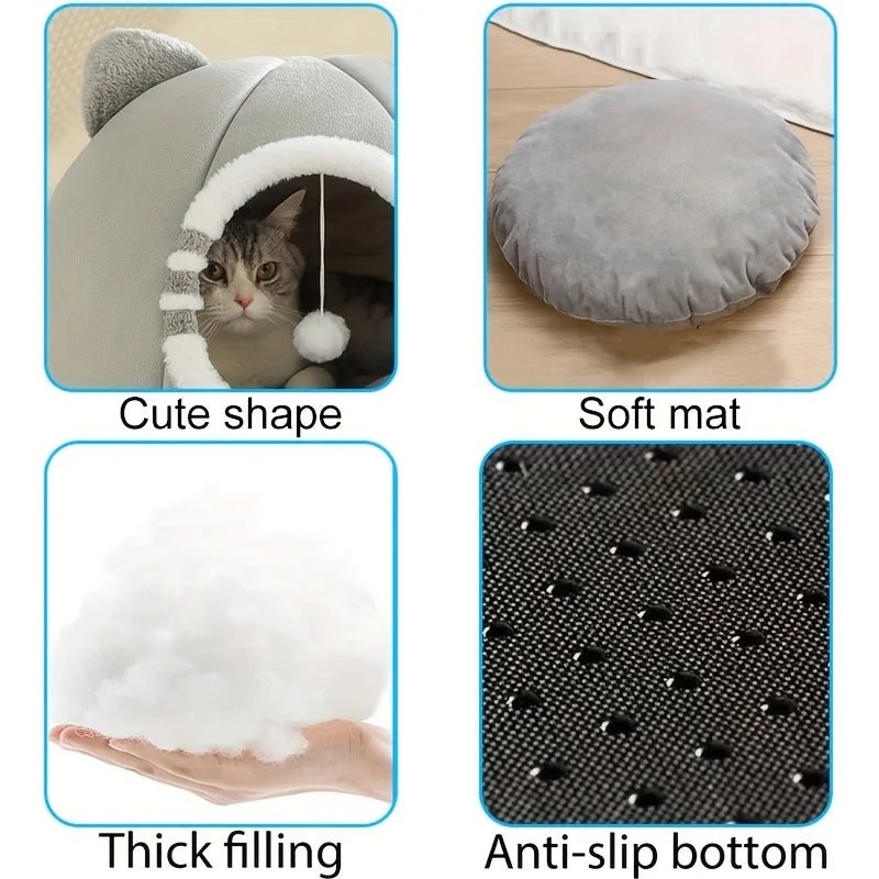 Niche pour Chat | Premium Douillet - Le Bonheur du Chat