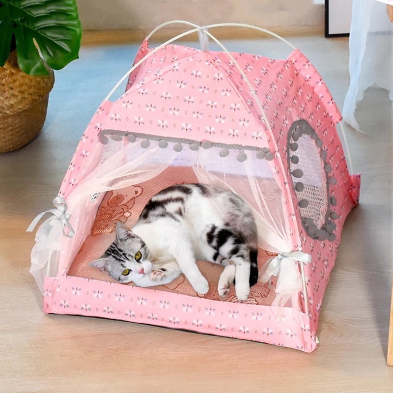 Niche pour chat – Tente douillette et confortable - Le Bonheur du Chat