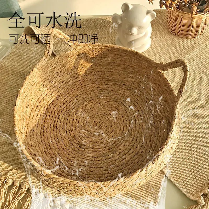 panier chat osier | Rotin Naturel - Le Bonheur du Chat