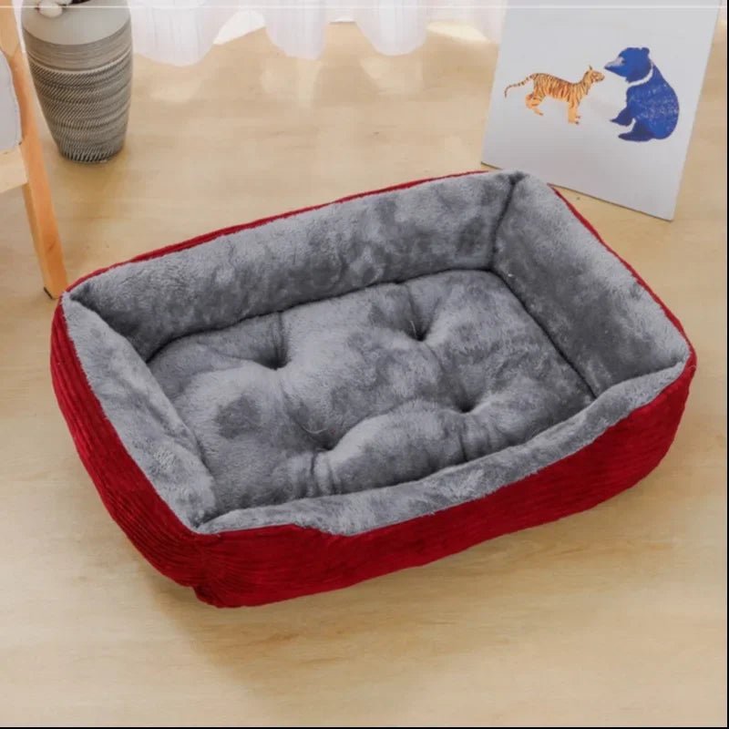 Panier pour chat confort douillet vue d'ensemble