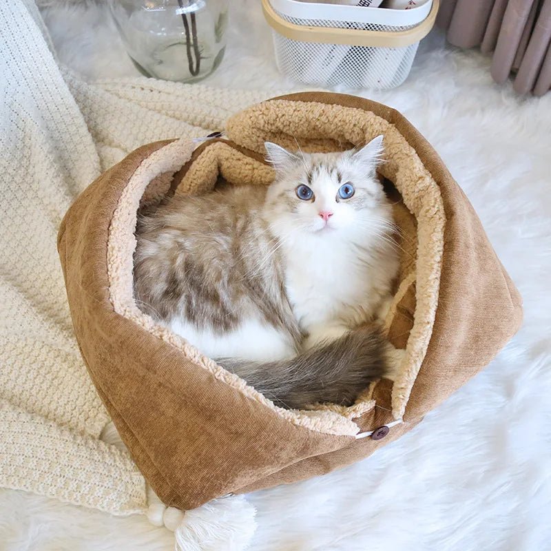 Panier pour Chat Épais et Chaud | Confortable et Design