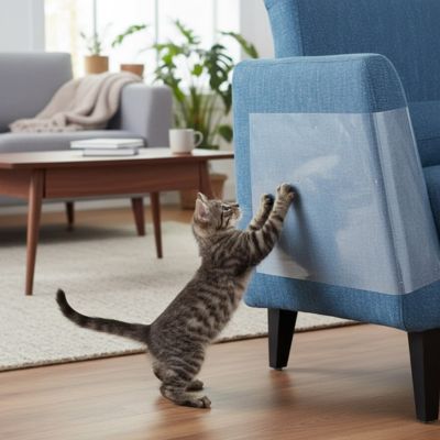 Protection canapé chat | Résistante et Lavable - Le Bonheur du Chat