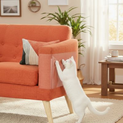 Protection canapé chat | Résistante et Lavable - Le Bonheur du Chat