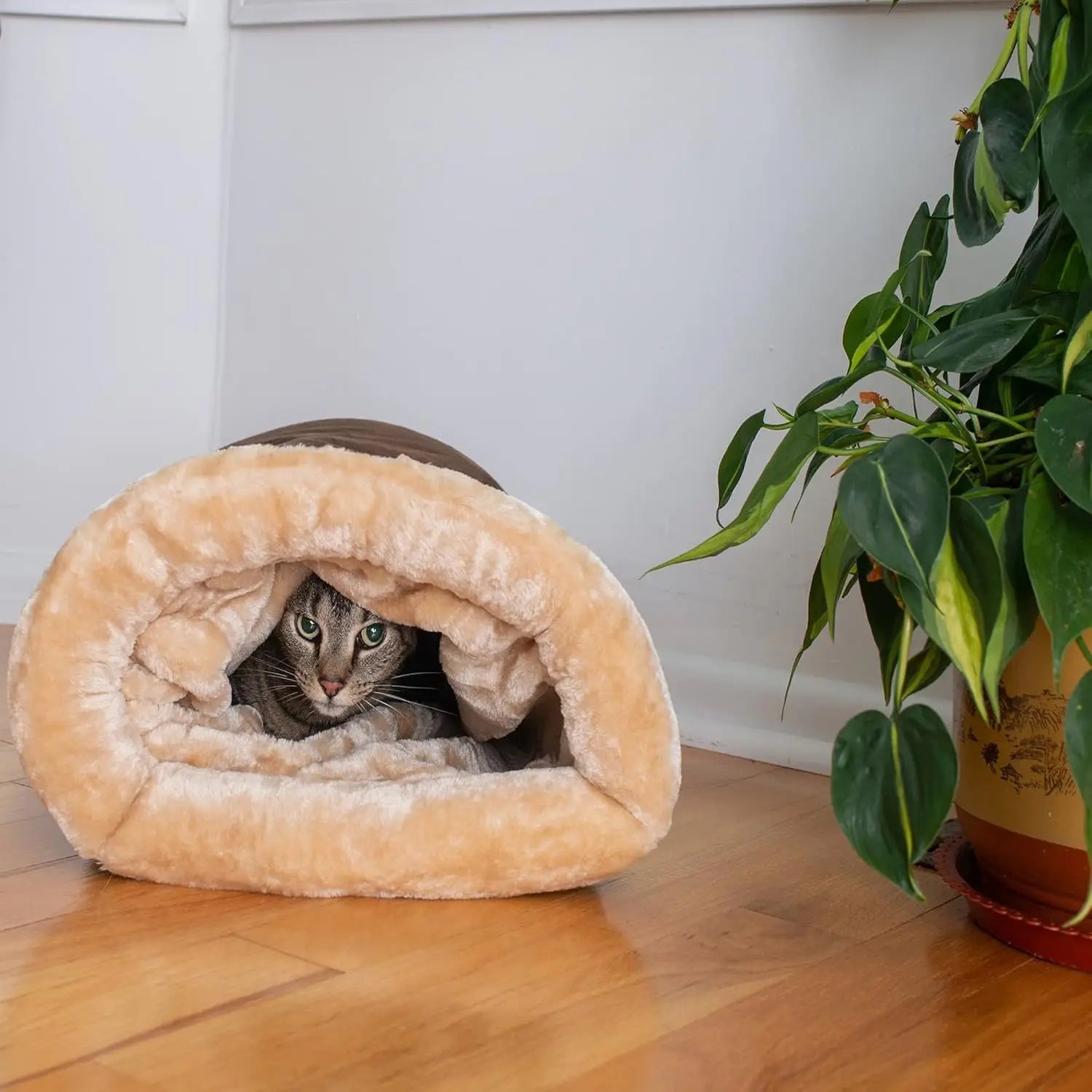 Sac de Couchage Chat | Chaud et Semi-Fermé - Le Bonheur du Chat