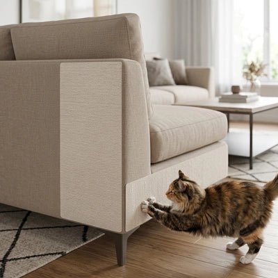 Tapis Anti-Griffes Chat | Adhésif et Découpable - Le Bonheur du Chat