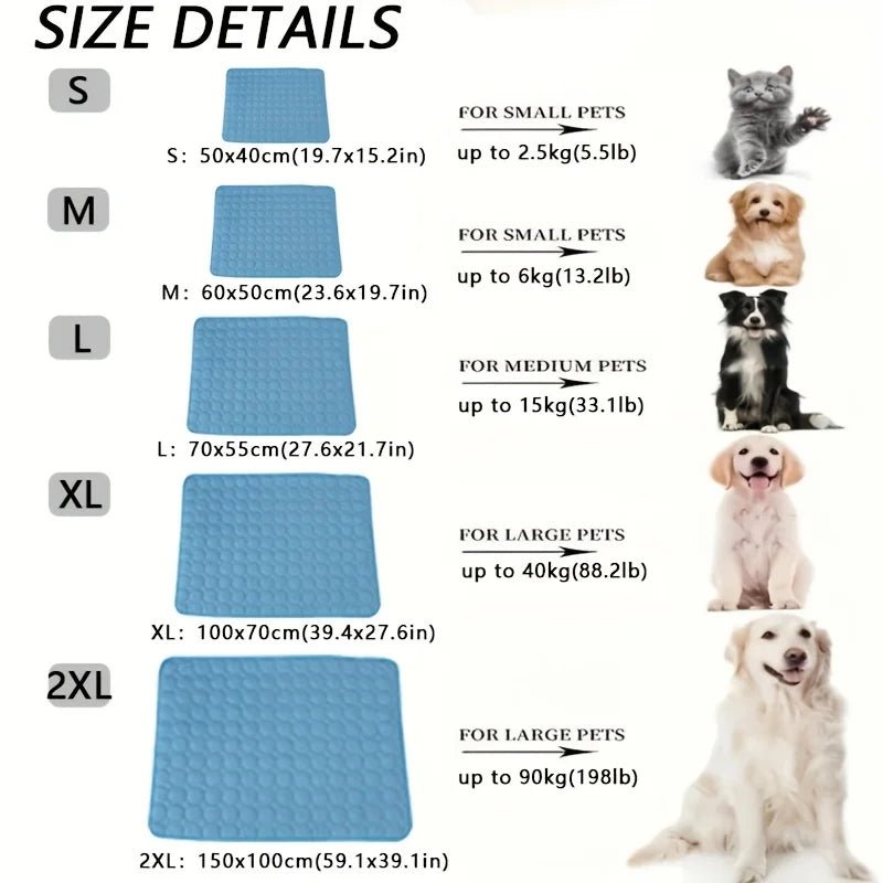 Tapis rafraichissant Chat | Confort Optimal - Le Bonheur du Chat