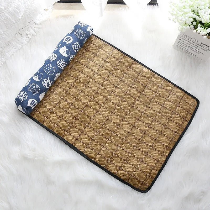 Tapis rafraîchissant pour chat – Couchage fraîcheur été - Le Bonheur du Chat