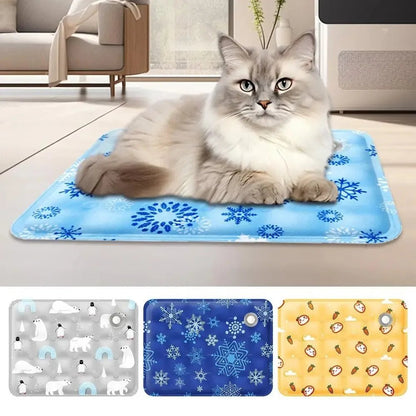 Tapis rafraîchissant pour chat – Matelas fraîcheur été - Le Bonheur du Chat
